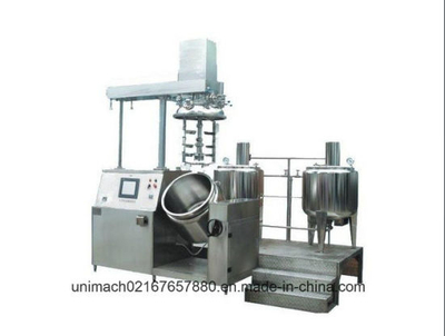 Vacuum Emulsifying Mixer for Pharmaceutical, Cosmetic, and Chemical