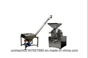 High Quality Stainless Steel Grinding Machine with Feeder