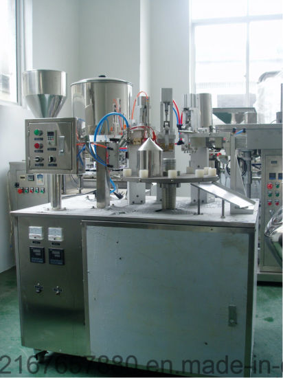 FGF-250 Semi-Automatic Plastic and Laminated Tube Filling and Sealing Machine