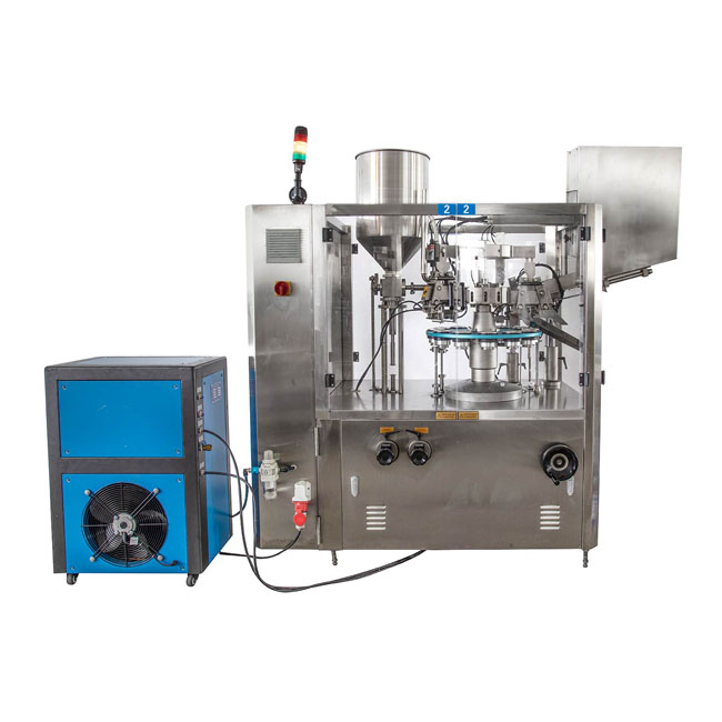 Cosmetic Cream Tube Filling and Sealing Machine 