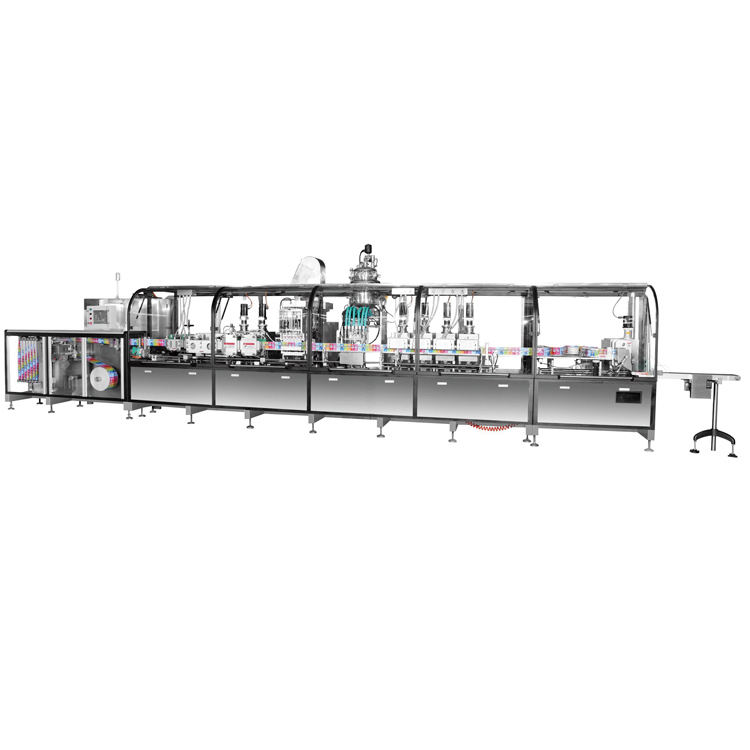 Automatic kids snack cheese stick forming filling sealing machine
