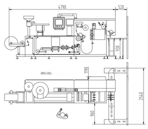 Full Servo High Speed Roller Plate Blister Packaging Machine