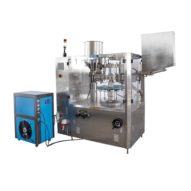 Cosmetic Cream Tube Filling and Sealing Machine 